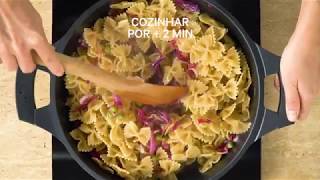 Barilla  Farfalle Integrale com Almôndegas de Abobrinha [upl. by Atiuqal]