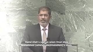 MUHAMMEDMURSİ BİRLEŞMİŞ MİLLETLER KONUŞMASI [upl. by Leis]