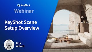 KeyShot Webinar  KeyShot Scene Setup Overview  Coastal Villa [upl. by Elleiand]