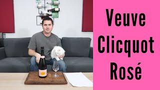 Veuve Clicquot Rosé Champagne Wine Review [upl. by Barhos759]