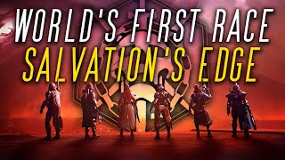 Destiny 2  SALVATIONS EDGE WORLDS FIRST RACE RAID ZONE HOSTED BY cbgray amp evanf1997 [upl. by Arimak]