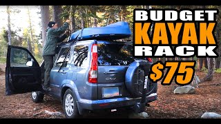 Best BUDGET KAYAK Roof Rack HandiRACK Reveiw amp Demo [upl. by Terena]