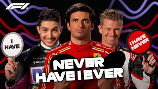 Never Have I Ever With Our F1 Drivers  Episode 1 [upl. by Oranneg]