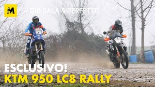 KTM 950 Adventure TEST abbiamo guidato la Rally della Dakar 2003 di Gio Sala English sub [upl. by Nare]