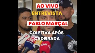 AO VIVO PABLO MARÇAL EM COLETIVA DE IMPRENSA  PABLO MARÇAL DÁ ENTREVISTA AGORA  PABLO MARÇAL HOJE [upl. by Tnecnev345]