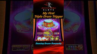 My First Triple Drum Trigger in Dancing Drums Prosperity shinobislots shorts shortfeed [upl. by Itnahs]