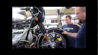 BMW Service  R756 Front Brake Caliper Adjustment [upl. by Nairot469]