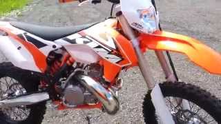 KTM 300EXC 2015 STARTUP AND TESTRIDE [upl. by Stuppy730]