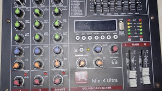 titanium audio mixer 4 channel REVIEW [upl. by Mccall]