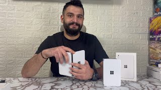 Δε θέλω μία οθόνη  Microsoft Surface Duo 2 Unboxing amp Συγκριτικό με το OG Surface Duo [upl. by Sineray70]