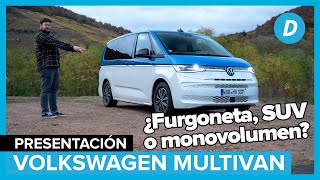 Volkswagen Multivan T7 así es la FURGONETA del FUTURO  Primera prueba  Diariomotor [upl. by Cressler]