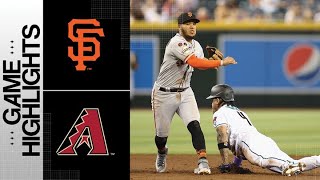 Giants vs Dbacks Game Highlights 92023  MLB Highlights [upl. by Snilloc]