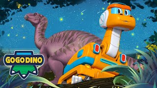 🦖GoGoDino  Best Dino Adventures w Pokey amp Iguanodon Apatosaurus Troodon  Kids Cartoon  Toys [upl. by Ettelocin]