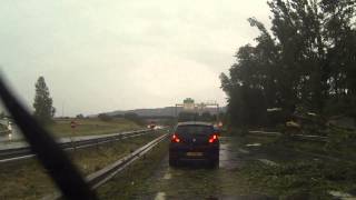 Likely Supercell  6th of july 2014  BelgiumFrance [upl. by Inaffets881]