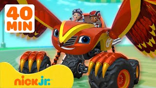 Blaze and the Monster Machines  Blazes Luftrettungsmissionen amp Abenteuer  40 Minuten  Nick Jr [upl. by Clarie874]