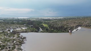 Ya Comenzó a Desbordar la Presa de Loreto Super llena de Agua Casi se Revienta San Marcos 👉5092024 [upl. by Ordep]