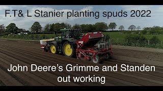 Spud planting 2022 out with the Stanier team [upl. by Aihseken]