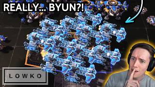 ByuNs BATTLECRUISER ARMY vs Protoss StarCraft 2 [upl. by Selrahcnhoj914]