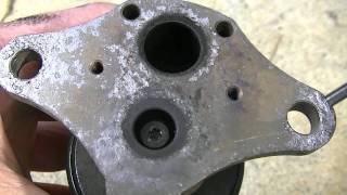 How To Clean The EGR Valve On A GMC Safari Vortec V6 Engine [upl. by Reivilo812]