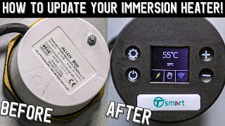 HOW TO UPDATE TO SMART IMMERSION HEATER  Tesla TSmart Review [upl. by Eniagrom809]