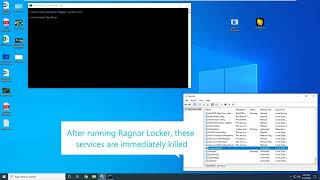 Ragnar Locker Ransomware Kills MSP Product Services Before Encryption [upl. by Ynaffit233]