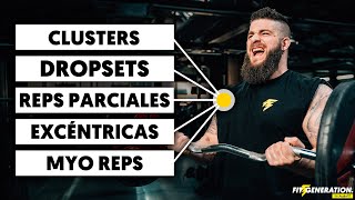 5 TÉCNICAS de ENTRENAMIENTO AVANZADAS para HIPERTROFIA [upl. by Showker]