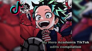 My Hero Academia TikTok edits compilation  BNHA 44 [upl. by Ayarahs660]