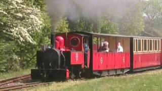 Kirklees Light Railway 22nd May 2010wmv [upl. by Namzzaj665]