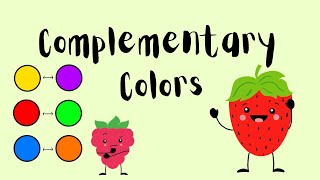 Complementary Colors Explained FOR KIDS interactive [upl. by Jackson]