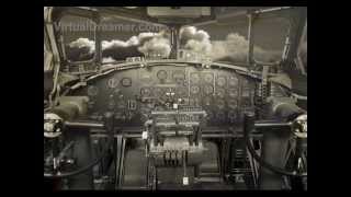 B17 Bomber Sound for Sleeping  2 Hour Long Prop Airplane Audio [upl. by Noiraa]