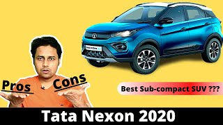 Tata Nexon 2020  Pros and Cons  Value for money [upl. by Klemm833]