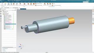 Siemens NX Hilfe  Kantenverrundung  Boolesche Operationen  Vereinigen  Welle [upl. by Fitalludba]