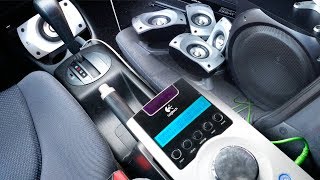 Como Instalar Altavoces de Casa en el Coche  Equipo de Musica Casero [upl. by Nilrem]