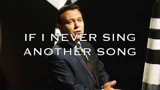 IF I NEVER SING ANOTHER SONG by Matt Monro with lyrics [upl. by Crabb]