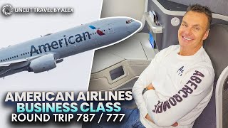 American Airlines Business Class Review Is it Worth the Extra Cost  Uncut Travel by Alex [upl. by Alidis]