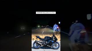 GSXR1000 Takes Police on a Chase Insane HighSpeed Pursuit gsxr1000 gsxr [upl. by Iaverne713]