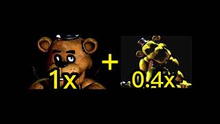 Golden Freddy Laugh Compared To Freddys [upl. by Boniface684]