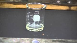 Potassium metal reacting with concentrated hydrochloric acid [upl. by Nnahoj]