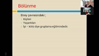 Savunma Mekanizmaları  Bedenselleştirme Bölünme ilkel İdealizm Dışsallaştırma [upl. by Ardis]