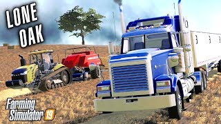 WELCOME TO LONE OAK FARM  Farming Simulator 19  USA MAP [upl. by Eram]