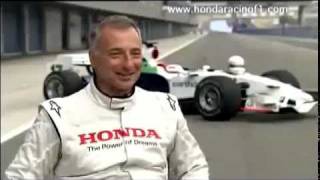 Riccardo Patrese  Honda F1 Test [upl. by Llerdna]