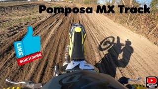 GoPro Hero 9 Pomposa Motocross Track italy  125cc 2 hot laps  271221 [upl. by Ylenats]