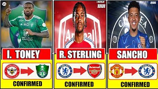 💥LATEST CONFIRMED TRANSFER NEWS SUMMER 2024 STERLING TO UNITED 😱 SANCHO TO CHELSEA [upl. by Arriat]