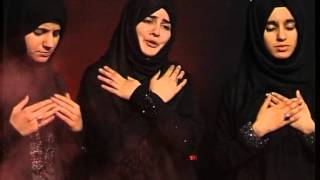 2013  MERA NAAM HAI SAKINA NEW NOHA HASHIM SISTERS [upl. by Schreibe375]