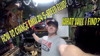 How to change BMW Z4 manual transmission fluid [upl. by Alexine157]