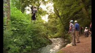 Access Peak District Abseiling at Millers Dale [upl. by Tiertza]