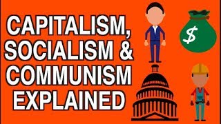 CAPITALISM SOCIALISM amp COMMUNISM EXPLAINED SIMPLY [upl. by Solohcin]