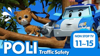 Traffic Safety Full Episodes│1115 Episodes│POLIs Safety Series│Safety Episodes│Robocar POLI TV [upl. by Radmilla368]