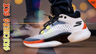 Is the SKECHERS Basketball Shoe ANY GOOD Skechers SKX Resagrip Performance Review [upl. by Eelidnarb]