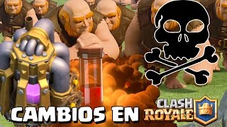 ¡¡MUERTE AL META CAMBIOS DE BALANCE  Clash Royale con TheAlvaro845  Español [upl. by Alita512]